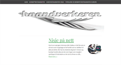 Desktop Screenshot of haandverkeren.net